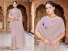 Shrinagar By Nari Fashion Georgette Heavy Zari Embroidery Work Saree